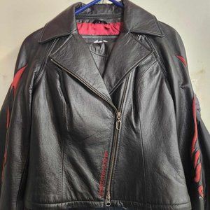 H-D Ladies Convertible Jacket, Skirt & Vest, Black, Size 8